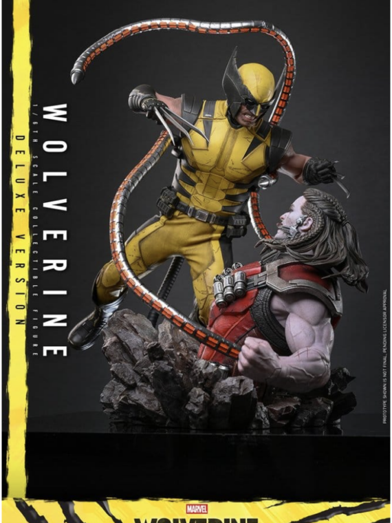 Hot Toys Marvel Video Game Masterpiece Action Figure 1/6 Wolverine (Deluxe Version) 29 cm