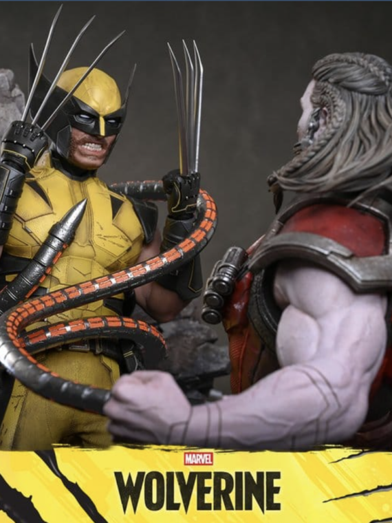Hot Toys Marvel Video Game Masterpiece Action Figure 1/6 Wolverine (Deluxe Version) 29 cm