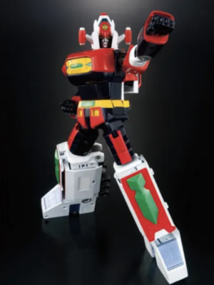 Bandai Soul of Chogokin Gx-43 Daimos robot 22 cm pvc,metallo