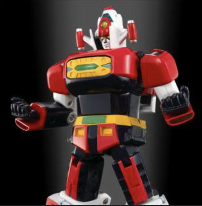 Bandai Soul of Chogokin Gx-43 Daimos robot 22 cm pvc,metallo