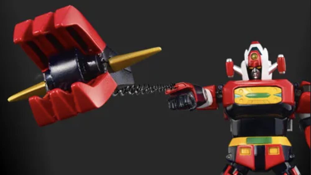 Bandai Soul of Chogokin Gx-43 Daimos robot 22 cm pvc,metallo