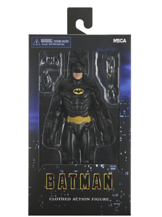 Neca Batman 1989 Film Batman Clothed Action figure 1/12