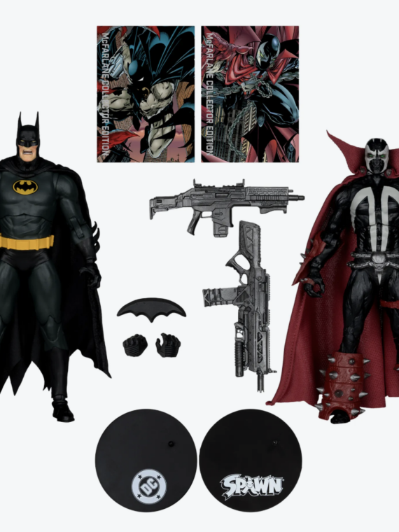 McFarlane Toys Dc Mcfarlane Collector Edidion Batman & Spawn 2pk Action Figure